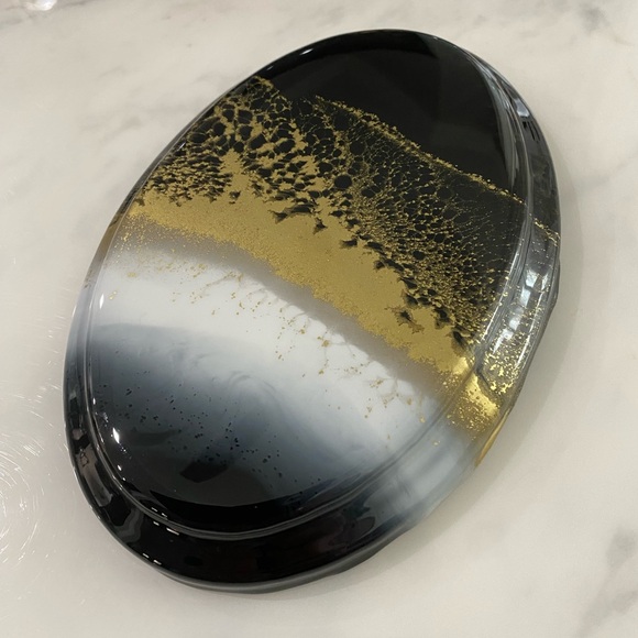 Contemporary Resin Art 7.5” X 5.5” - Picture 4 of 4